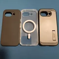 pixel10a用 Spigen スマホケース 3点セット