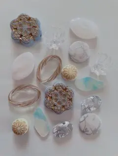 【738】アクセサリーパーツ まとめ売り ハンドメイド ビーズ チャーム