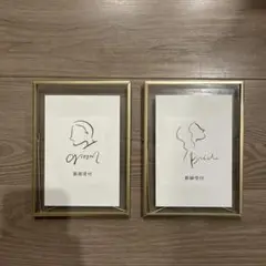 結婚式　受付サインセット
