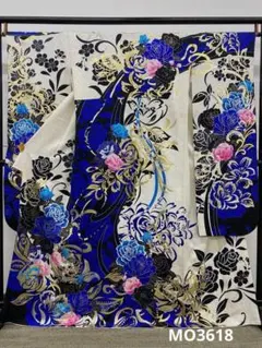 振袖 ROLA 金駒 金彩 大輪 身丈175cm 撥水加工済 MO3619 - メルカリ