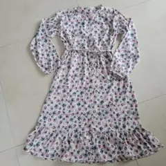 MPS花柄ロングワンピース　140