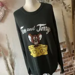 トムとジェリー　ニット　セーター