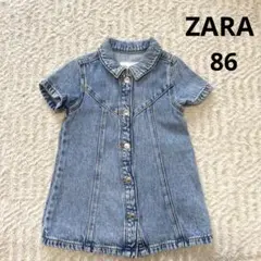 【美品】ZARA デニム ワンピース 86のサムネイル