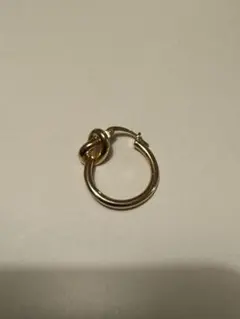 あ*ん様 CELINE セリーヌ ノットデザイン フープピアス 片耳 1―3