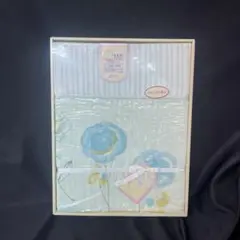 京都西川　新品　未使用　タオルケット　可愛い　花模様　シングル　140×190