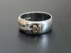 K10 シルバー950 石入り リング