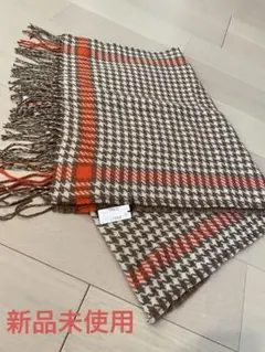 【お値下げ/新品未使用】千鳥格子マフラー/ストール