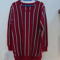 レディース ストライプセーター Mサイズ
