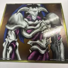 匿名配送／一番くじ G賞 メタリック色紙 デーモンの召喚