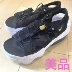 【美品】NIKE エアマックス ココ サンダル ブラック×ホワイト24cm送料込