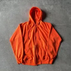 60s70s vintage double face zip up hoodie