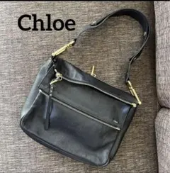 Chloeショルダーバッグ ブラック