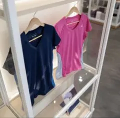 スポーツ系Tシャツ (ドライウェア)2枚セット レディース