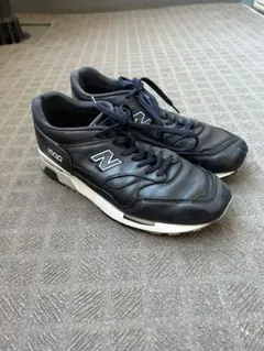 new balanceニューバランスM1500NAVレザー ネイビー27.5cm
