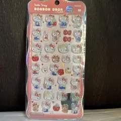 ハローキティ ボンボンドロップシール churukira
