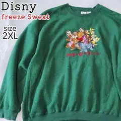 ディズニー 90s スウェット フリース 刺繍 ビッグシルエット メンズ 2XLのサムネイル