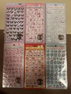 ボンボンドロップシール　mini【確実正規品】 6種セット　サンリオ