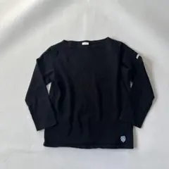 オーシバル カットソー 無地　ブラック 黒 1 XS S 長袖 バスク