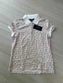 Polo Ralph Lauren花柄ポロシャツ XL(160) ラルフローレン - メルカリ