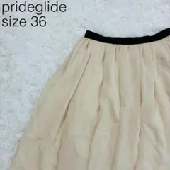 prideglide プライドグライド プリーツスカート 美品 S【115】のサムネイル