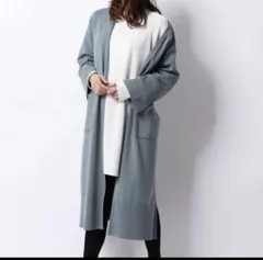 新品未使用 ミラオーウェン ニットロングカーディガン S