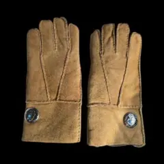 定価7900円メンズ リアルムートン手袋コンチョグローブ ネイティブアメリ