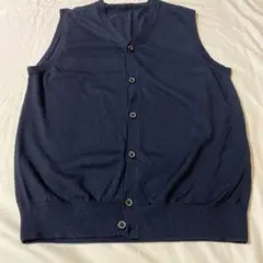 TOPVALU ネイビー ベスト Mサイズ