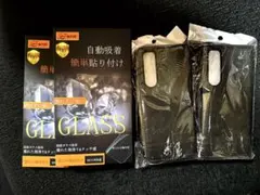 XPERIA 5Ⅲ用 手帳型ケース×2, ガラスフィルム（2枚入り）×2