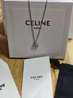 美品 CELINE トリオンフ ネックレス ピアス セット - メルカリ