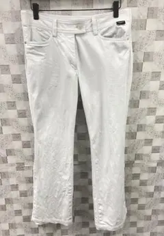 ★美品★ marie claire マリクレール　ゴルフ　パンツ　ホワイト　M