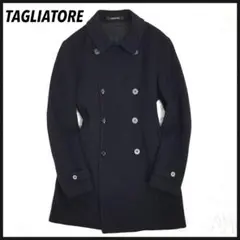 TAGLIATORE タリアトーレ CHARLE ダブルチェスターコート44 黒のサムネイル