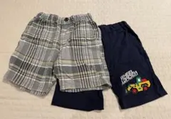 キッズ　ハーフパンツ２枚