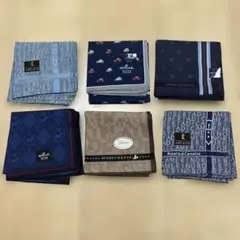 ハンカチ　6枚セットのサムネイル