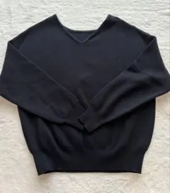 Niko and… 長袖 トップス ドルマンスリーブ ニット ブラック