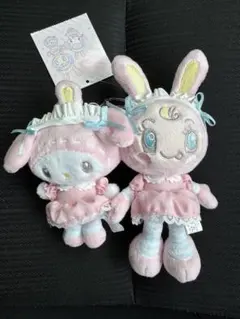 新品未使用】サンリオ メゾピアノ　コラボ　ベリエちゃん　マスコット　カラビナ付