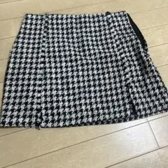 ZARA千鳥柄 ツイード ミニスカート 台形 韓国