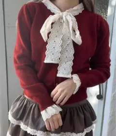 長袖カーディガン