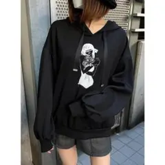 EATME グラフィックフードスウェット TOP