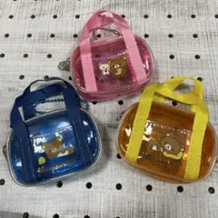 リラックマ キーホルダー ミニボストン 3種 セット サンエックス