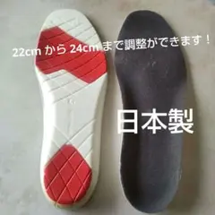 合成素材 インソール 赤と白