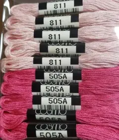 # - 36 COSMO 刺繍糸 10本セット