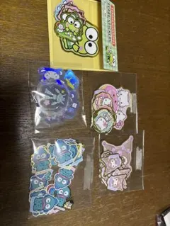フレークシール 複数枚セット　サンリオ　クレしん