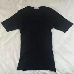 HELMUT LANG 丸胴仕様 シームレストップス ブラック Tシャツのサムネイル