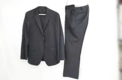 ユニクロUNIQLOプレミアムウール スーツ ネイビーM