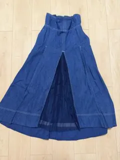コウ様専用MERCURYDUO デニムブルー フレアスカート S