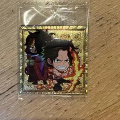 ワンピース 大海賊 シールウエハース log.12 12-31エース パラレル