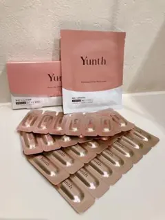 Yunth 薬用ホワイトニングエッセンス27包 &ホワイトローションマスク