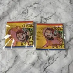 僕のヒーローアカデミア うちわキーホルダー　麗日お茶子　2点セット