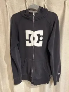 DC shoes ジップパーカー　ブラック　ロゴプリント　M　sk8パーカーのサムネイル