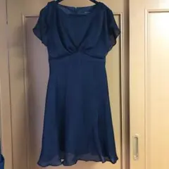 SHIPS little black ネイビーワンピース